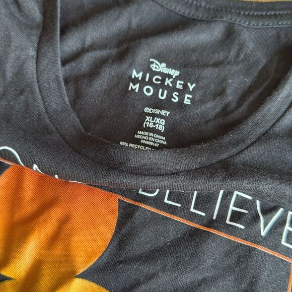 Disney Mickey Mouse 3 Piece Set XL(16-18) Unisex PJ Set - Picture 3 of 5
